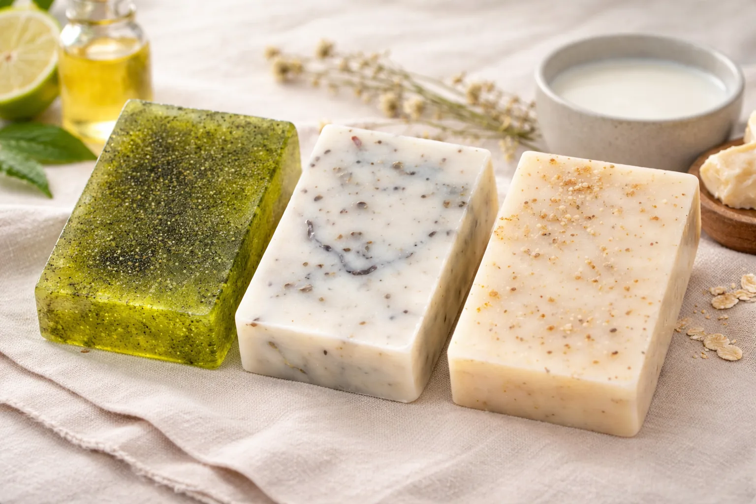 Glycerin vs Goat Milk Soap Base: Which Is Better for Your Skin?