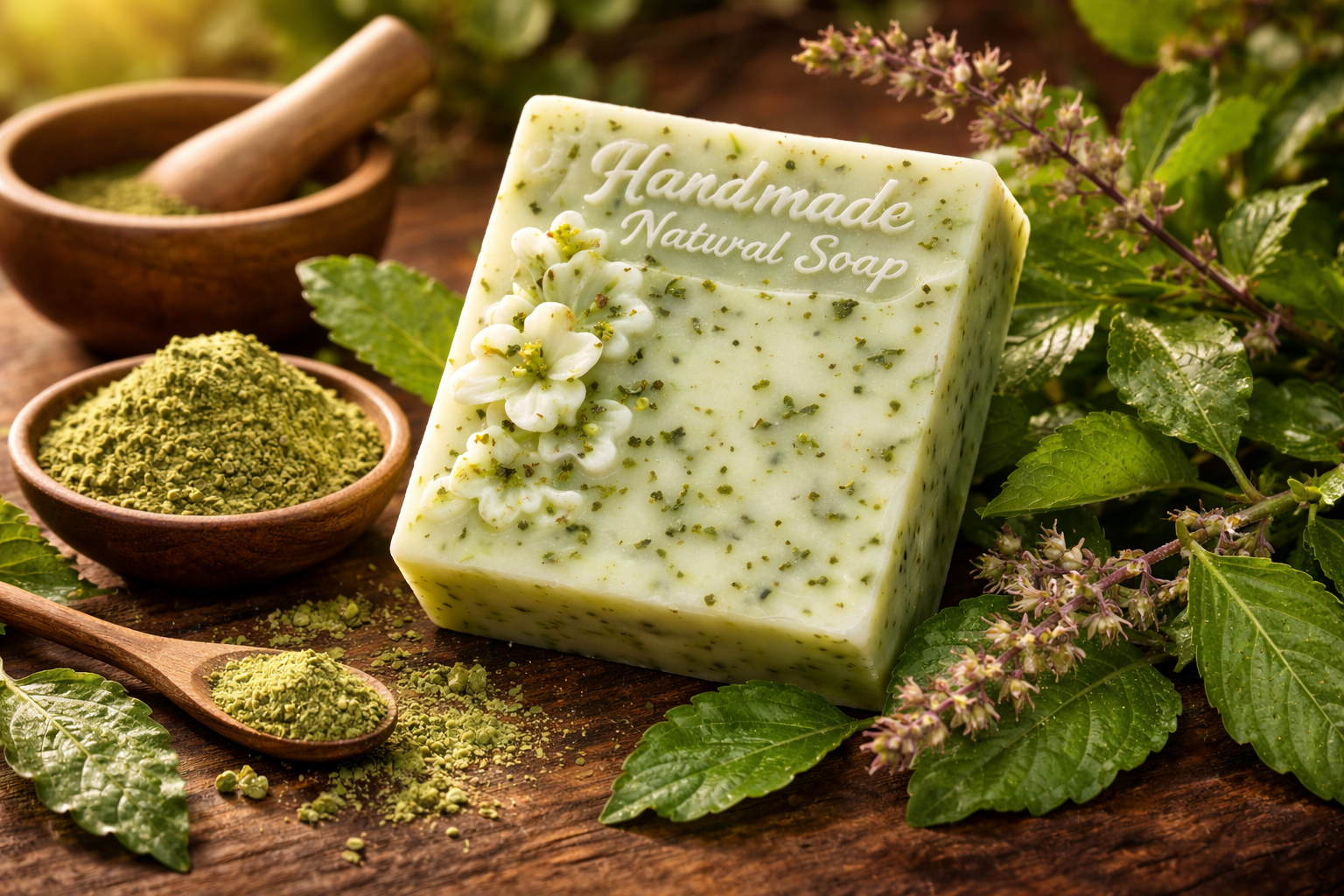 Neem and tulsi soap: what these two ingredients actually do