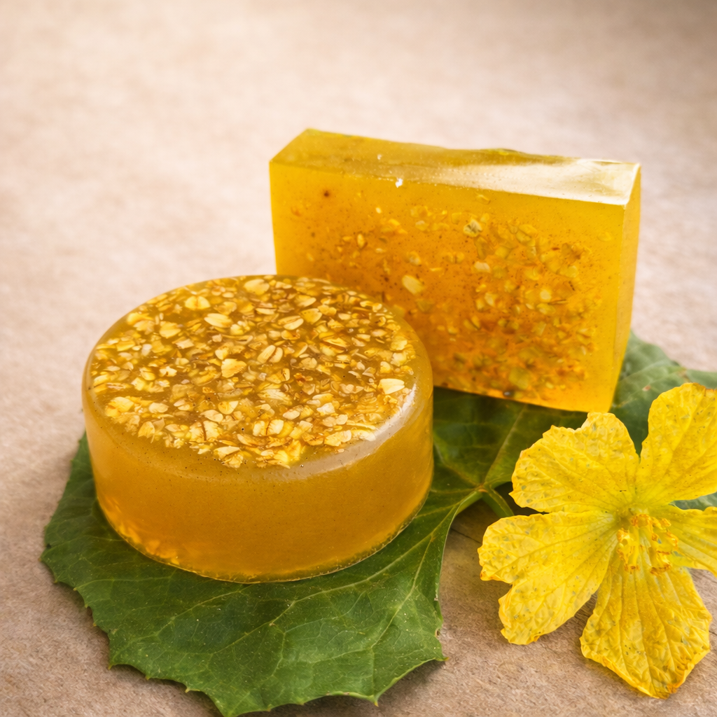 Honey Oats Glycerin Soap