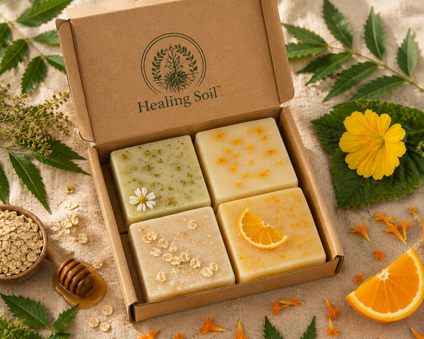 Soap Squares Discovery Box - Creamy